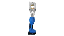 Battery powered mini crimping tool