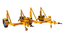 Cable drum trailers up to 7800 kg disassembled 