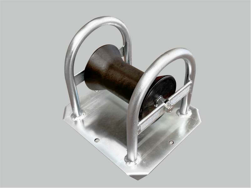 Cable Roller Ground Plate (Plastic Roller)