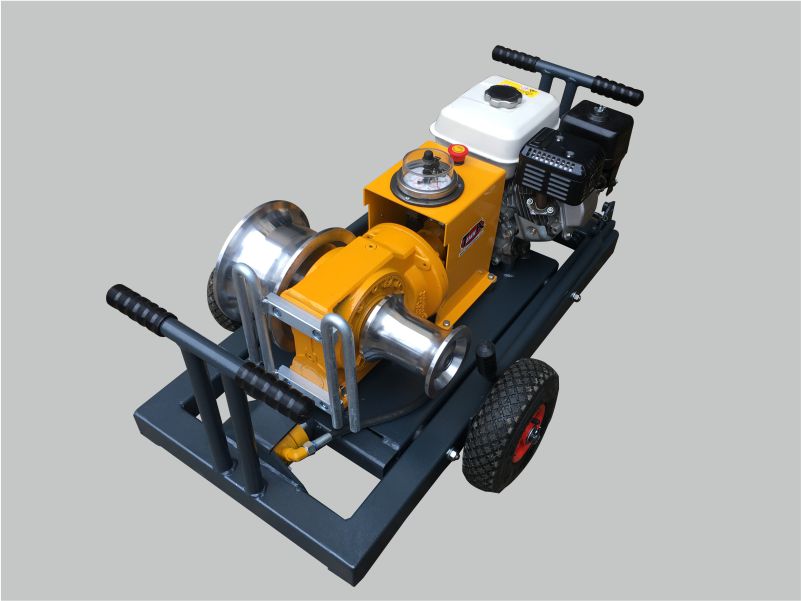 Industrial Cable Pulling Machine- With Petrol Engine