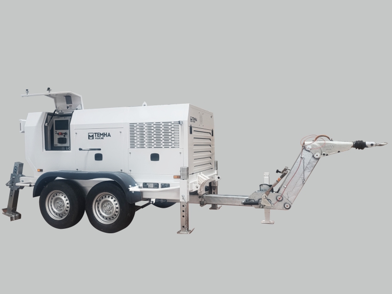 Hidrolik kablo çekme makinesi 5 ton