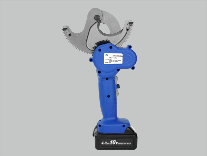 Akülü cırcırlı kablo kesici